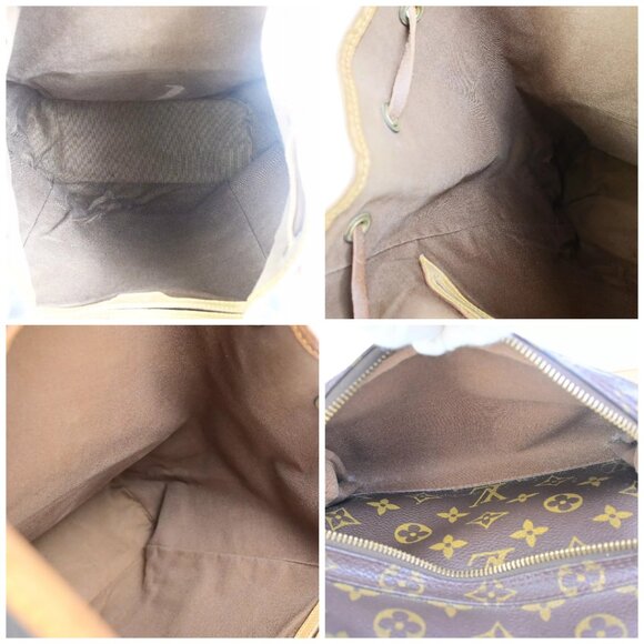 LOUIS VUITTON Montsouris GM Backpack Bag Monogram Leather Brown M51135 70FB218 - Picture 15 of 15